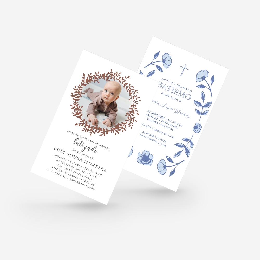 Invitaciones de Bautizos 4