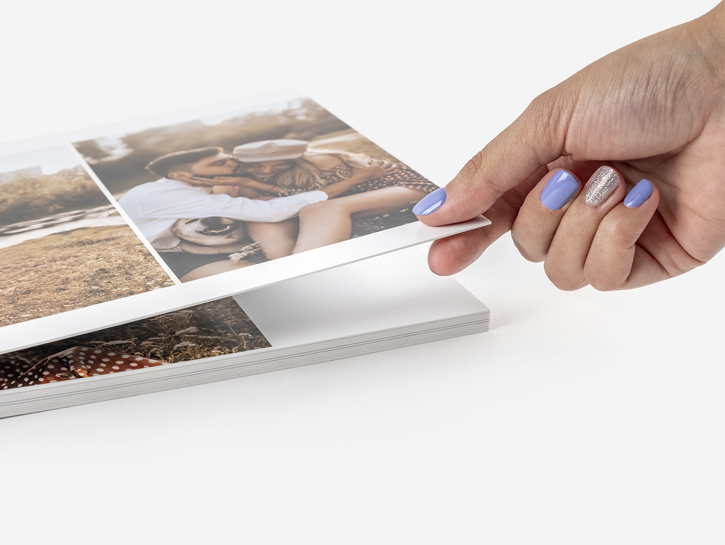 O imprime en hojas de 800 g