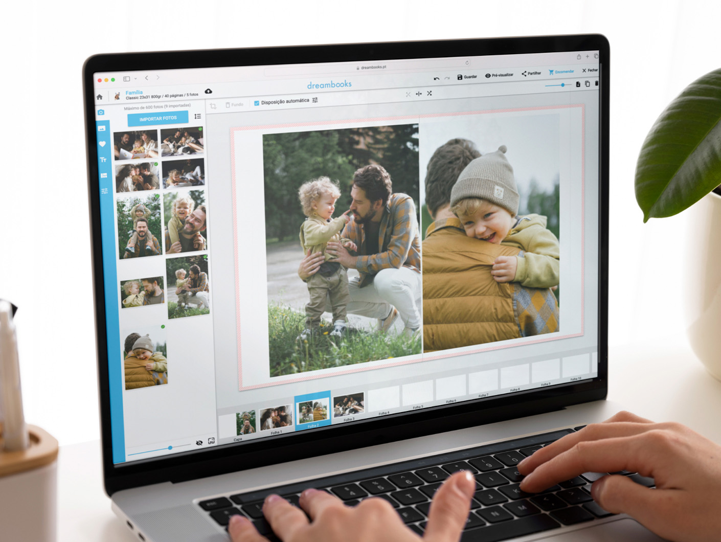 Crea tu Álbumes de Fotos a través de nuestro Editor Online