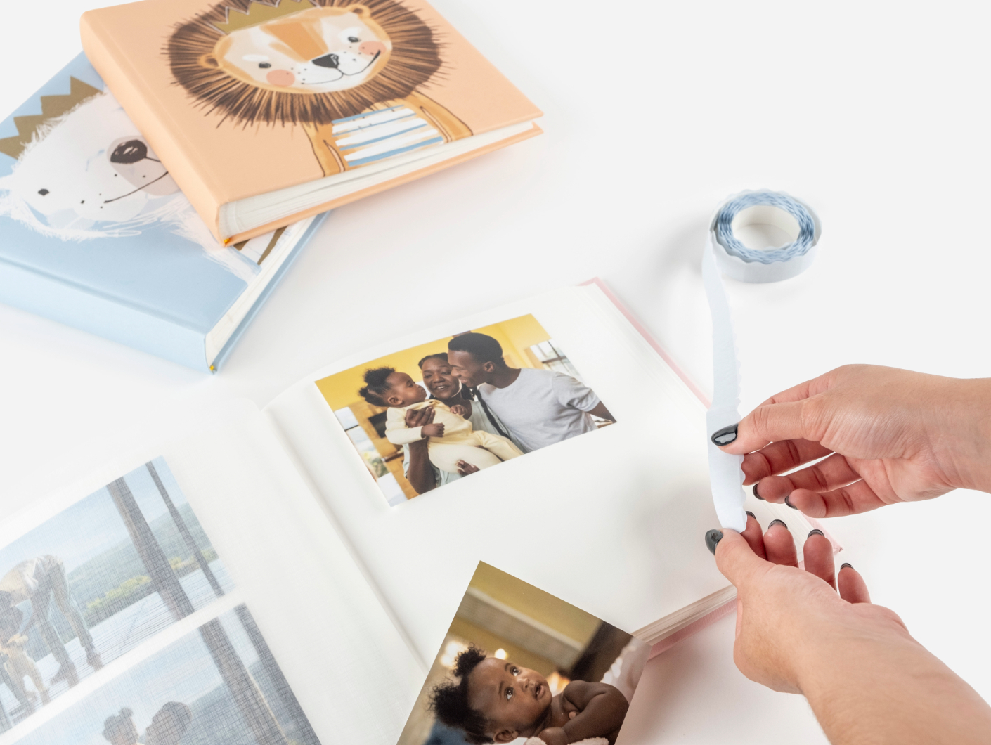 Álbum para pegar fotos