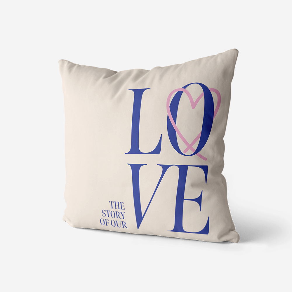 Cojín The Story of Our Love 3