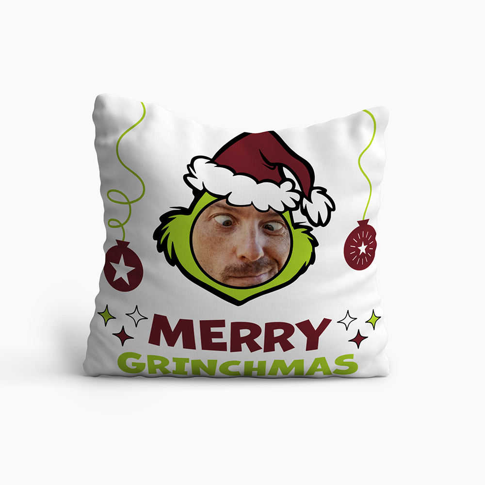 Cojín Merry Grinchmas 1