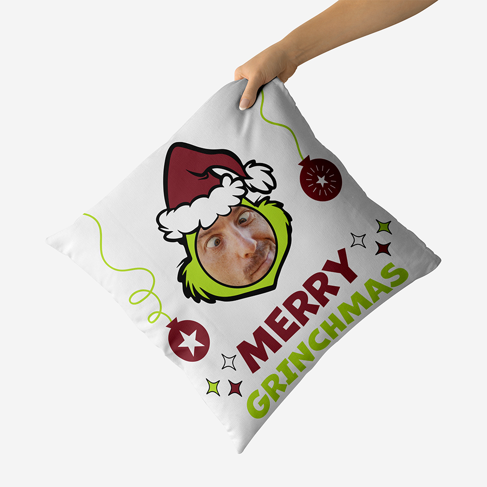 Cojín Merry Grinchmas 4