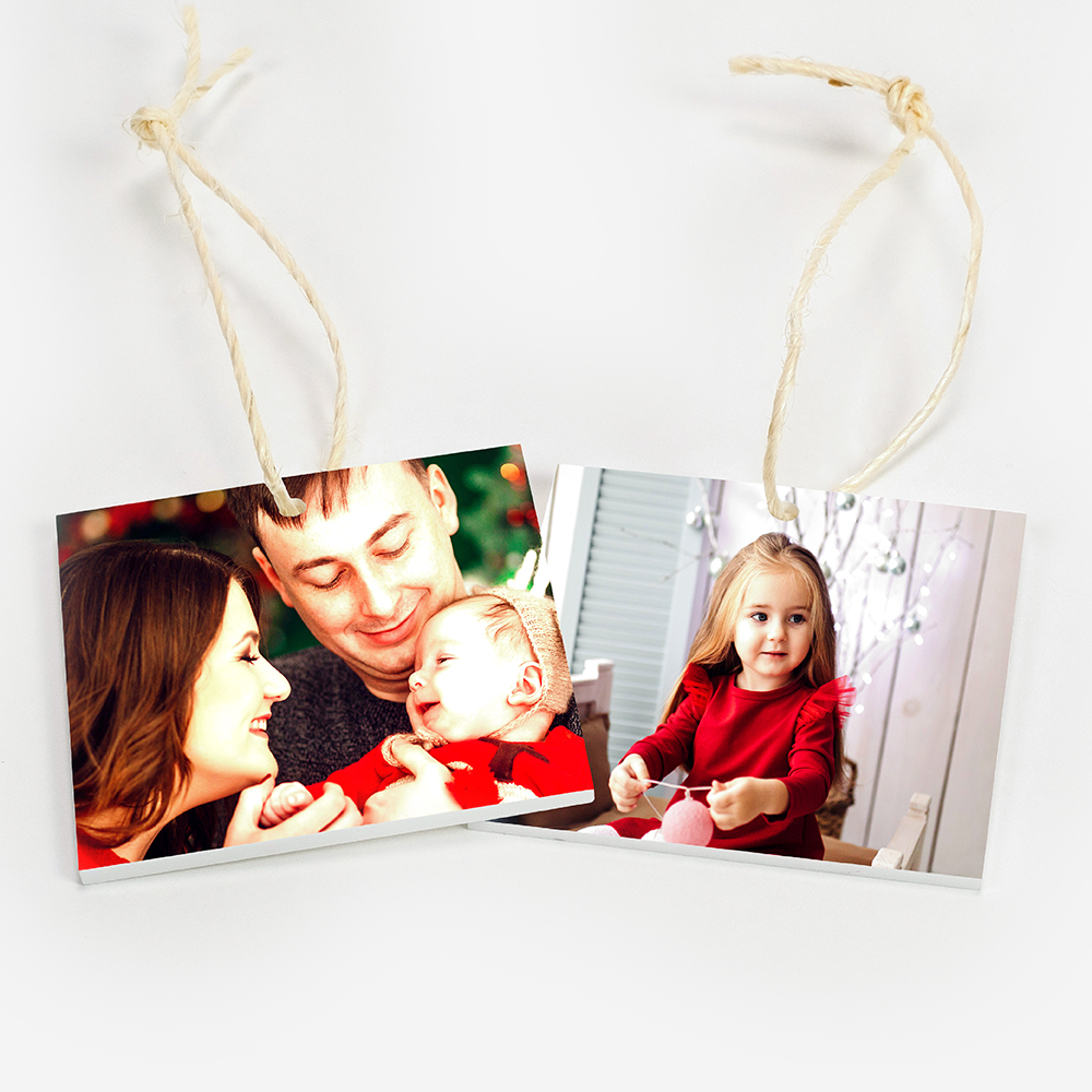 Adorno de navidad Cuadrado 3