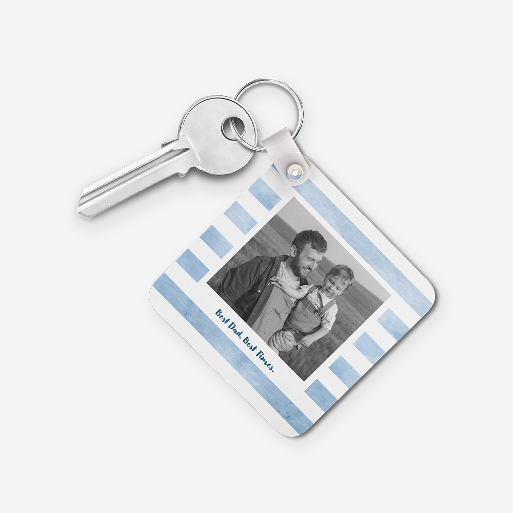 Llavero Best Dad. Best Times. 1