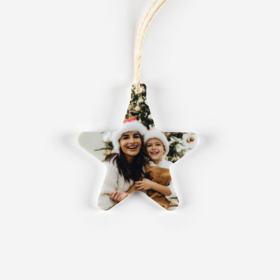 Adorno de Navidad Estrella 1