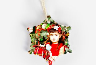 Adorno de Navidad Copo de nieve intro