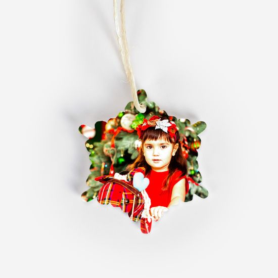 Adorno de Navidad Copo de nieve 1