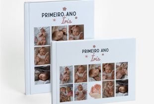 Álbum Del Primer Año del Bebé Rosa intro